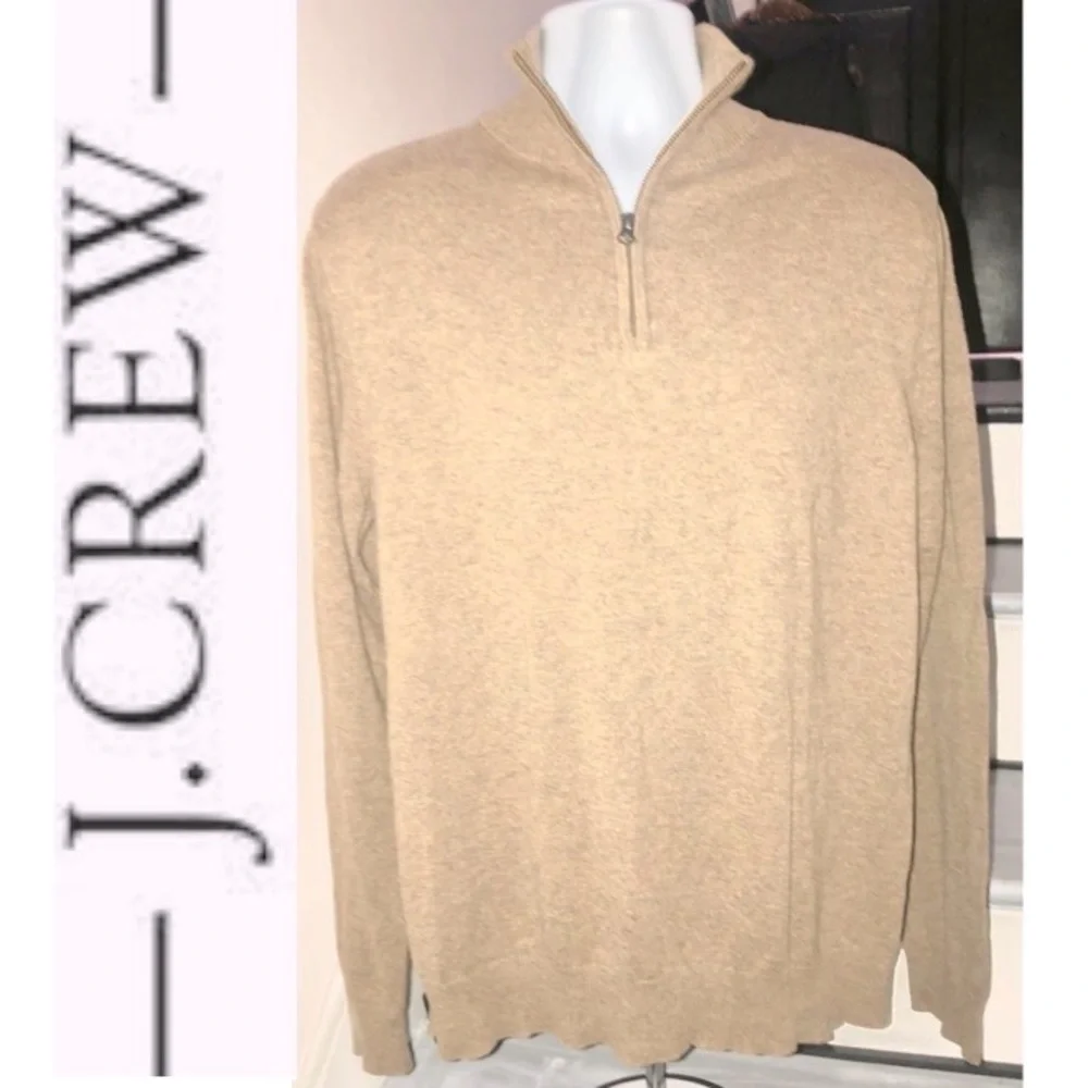 J Crew Tan Sweater Size L/T